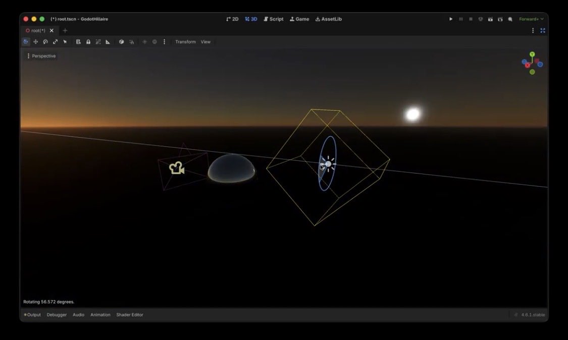 ferminL's tweet photo. @Dispatch_Graph That’s nice :)! Just a comment: the “big orange blob” in the horizon at dusk should be aligned with the sun position. Maybe you did it on purpose though! Btw, have you checked out “Precomputed Atmospheric Scattering” by Bruneton? https://t.co/UA4XSBPcla
