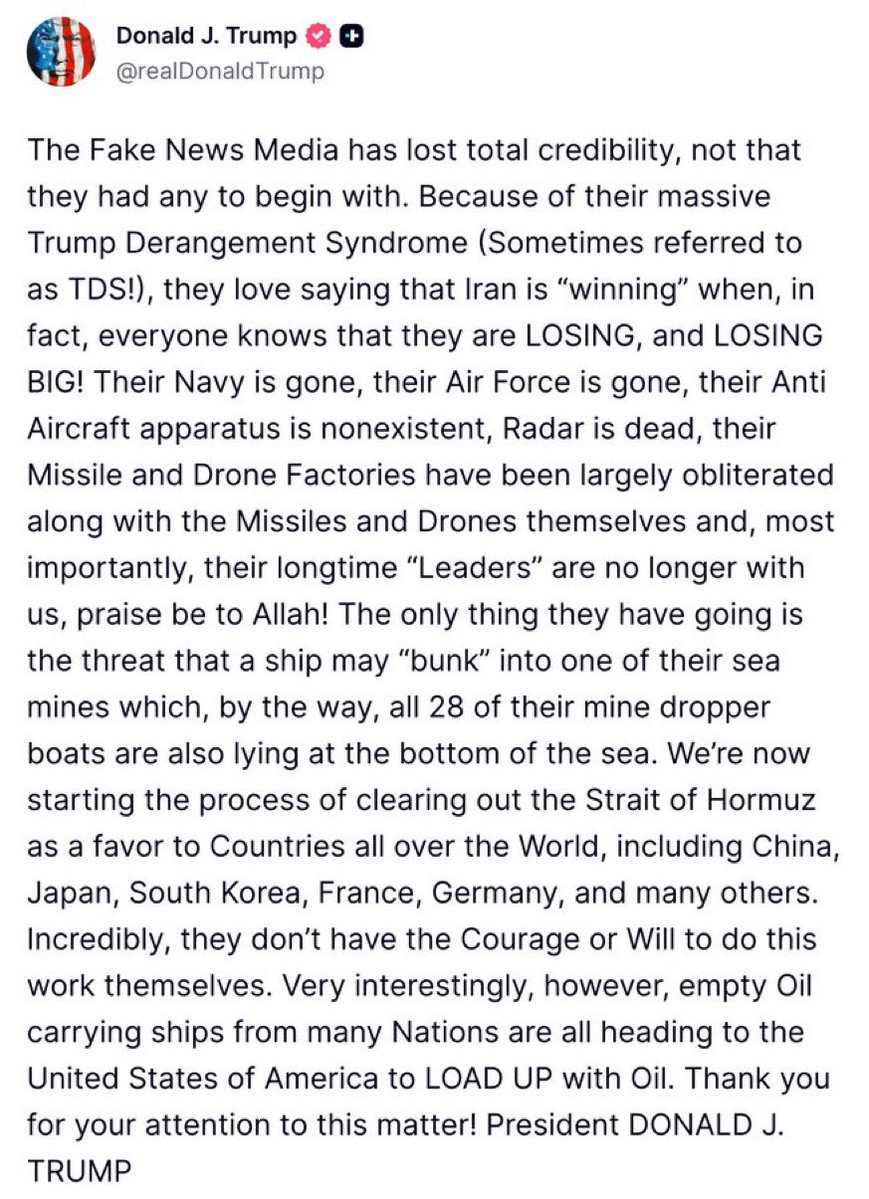 Clandestine tweet media