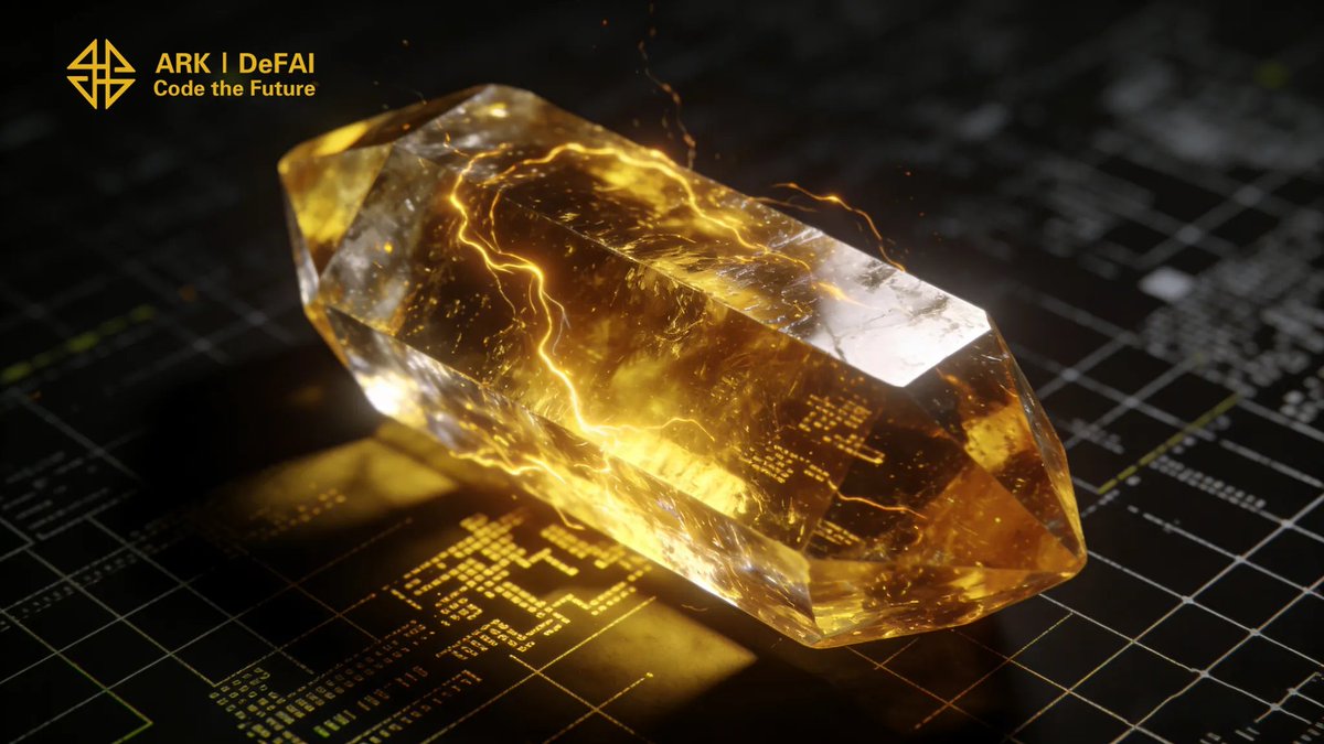 gizmocloud_ark's tweet photo. Compute and liquidity are completely fused here. When the golden lightning flashes, the AI's reasoning and the smart contract's settlement are completed within the exact same block, in the exact same millisecond. https://t.co/zddseiYKRl