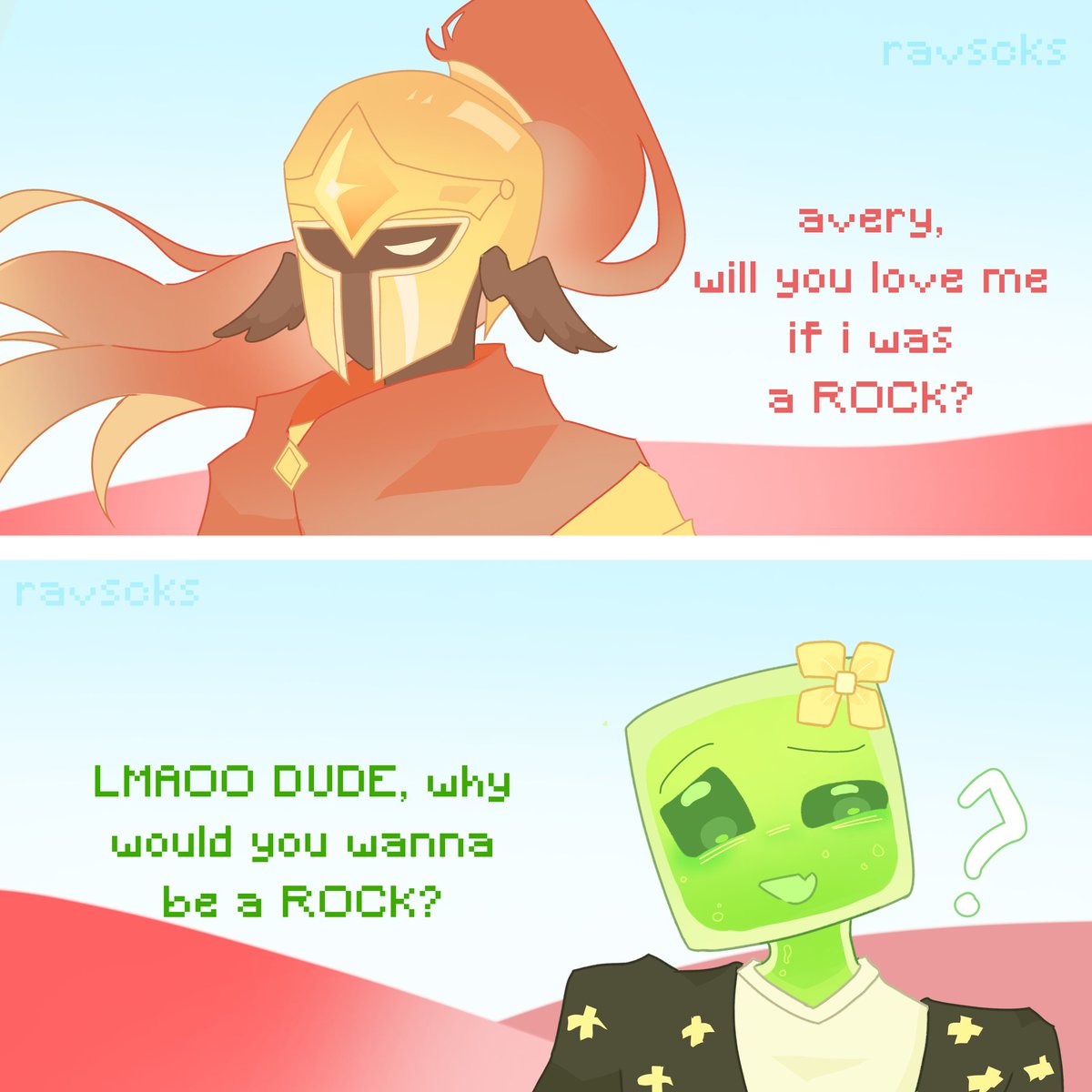 Rav ✦ scaralali n slimeknight pilled mf tweet media