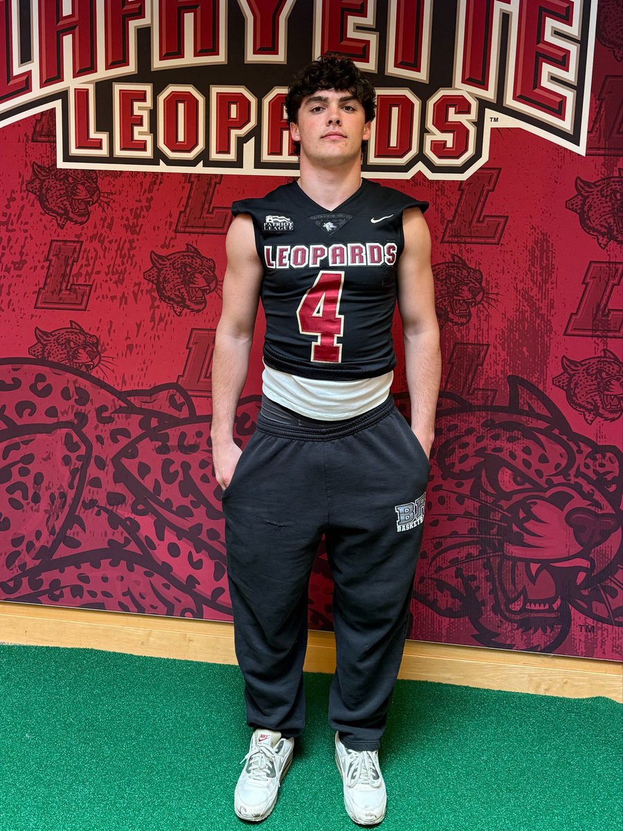 WoodringEv7243's tweet photo. Had a great day visiting Lafayette! @Coach_Noll @coachjallday6 @Coach_JPuleio https://t.co/1keeVPklCK