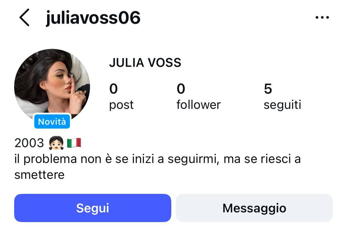 juliavossbabyy's tweet photo. Ho riaperto Instagram 💓 I primi che mi seguono li aggiungo agli amici stretti

https://t.co/ilqFmiXt1j https://t.co/9WBo3o8SOd
