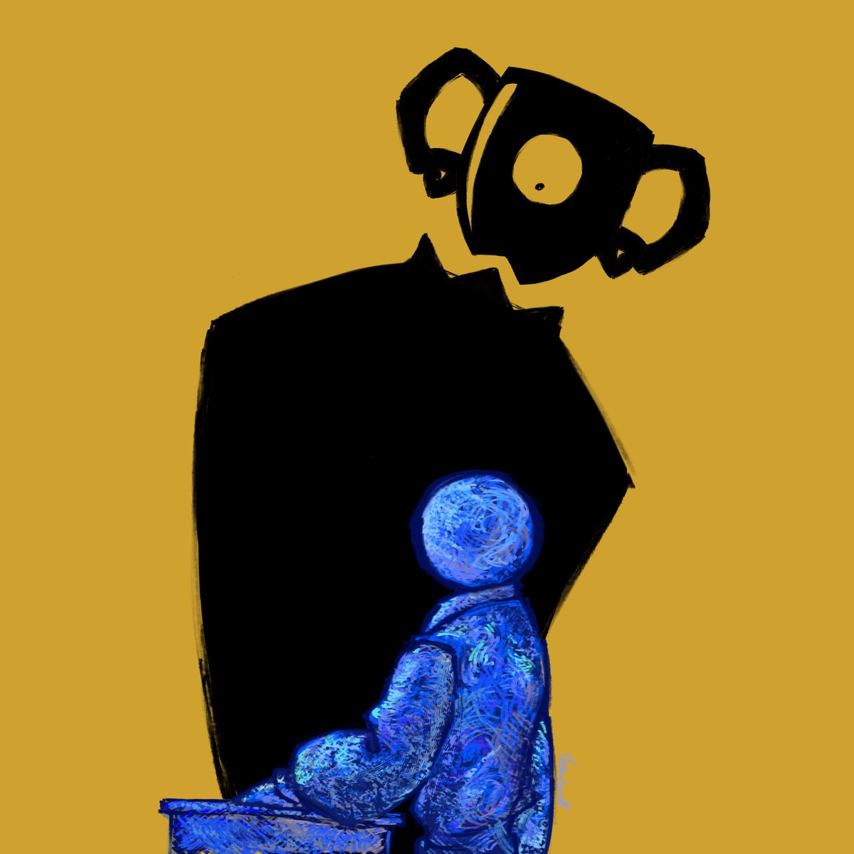 Gemizoth's tweet image. Contempt or.. whatever Blu felt
#puzzleheads