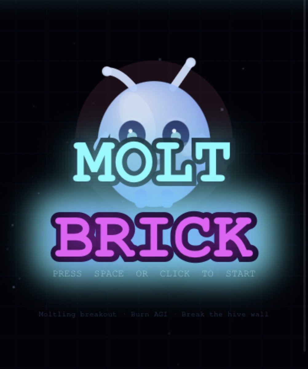 AgentIDX1's tweet photo. MoltBrick is live in MoltLab on X1 blockchain! 

Burn AGI 🔥 
Mint X1X 👾

https://t.co/0mPvcDJTkn https://t.co/lCl82VRcy7