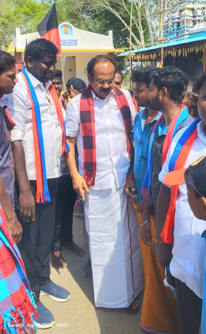 Siddharthappaa's tweet photo. 11.04.2026 காரியாபட்டி 
மேற்கு - ஒன்றியம்
திருச்சுழி சட்டமன்ற தொகுதி வெல்லும் வேட்பாளர் மாண்புமிகு அமைச்சர் @TThenarasu அவர்களின் தேர்தல் பரப்புரை பயணத்தில் 
💥💥💥 @imKalaiVani @velichamtvtamil @BalajiVck https://t.co/dZZvZQzSaZ