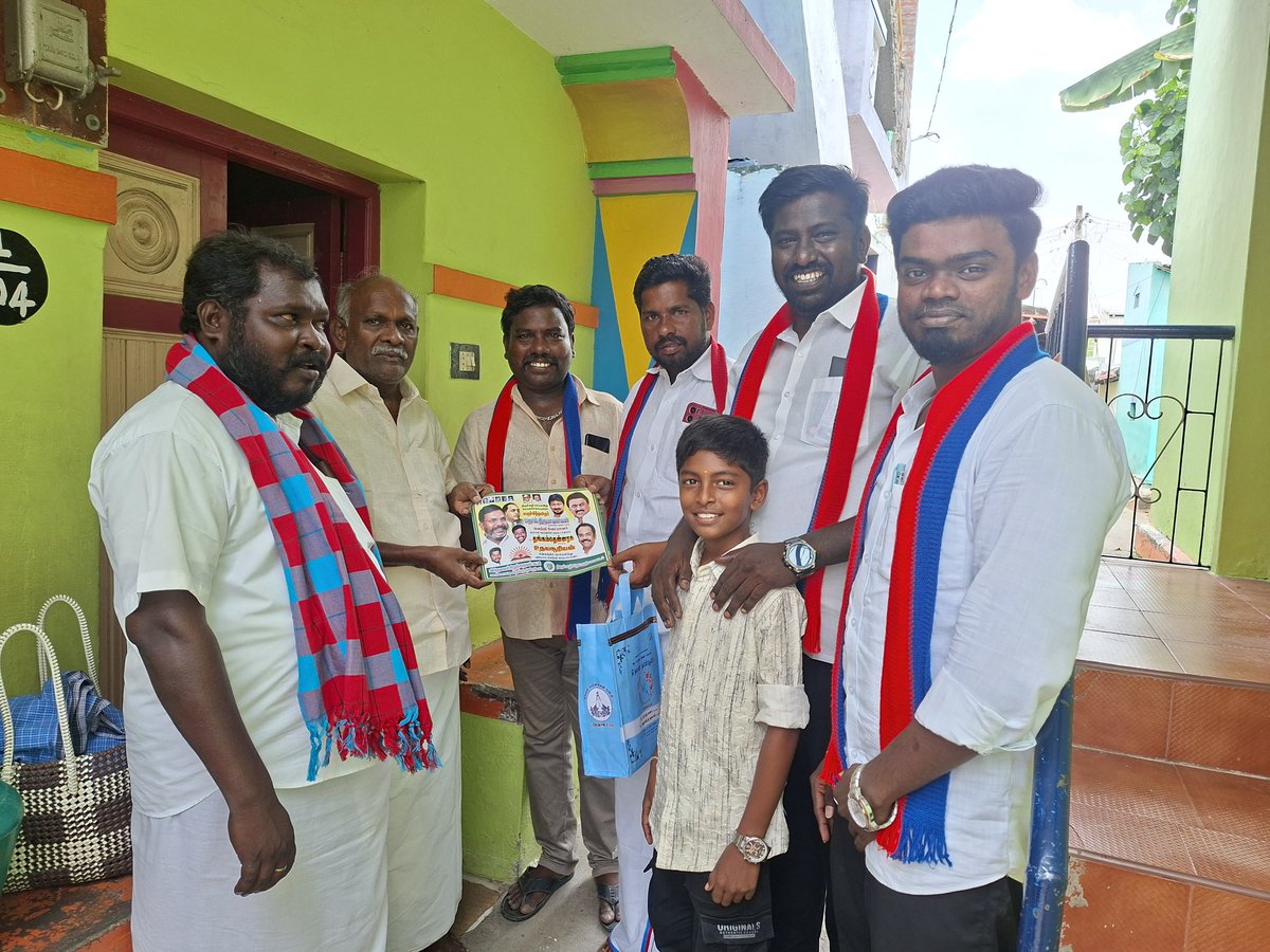 Siddharthappaa's tweet photo. 11.04.2026 காரியாபட்டி 
மேற்கு - ஒன்றியம்
திருச்சுழி சட்டமன்ற தொகுதி வெல்லும் வேட்பாளர் மாண்புமிகு அமைச்சர் @TThenarasu அவர்களின் தேர்தல் பரப்புரை பயணத்தில் 
💥💥💥 @imKalaiVani @velichamtvtamil @BalajiVck https://t.co/dZZvZQzSaZ