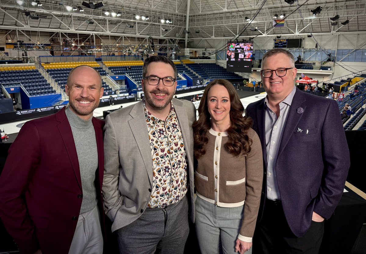 CURLING BACK ON CBC TV

Thrilled to be alongside John Cullen, Joanne Courtney and Mike Harris as a part of our Rock League broadcast on CBC TV

We’re live at noon ET with Maple vs Shield. Playoff spots on the line today folks. Enjoy it.