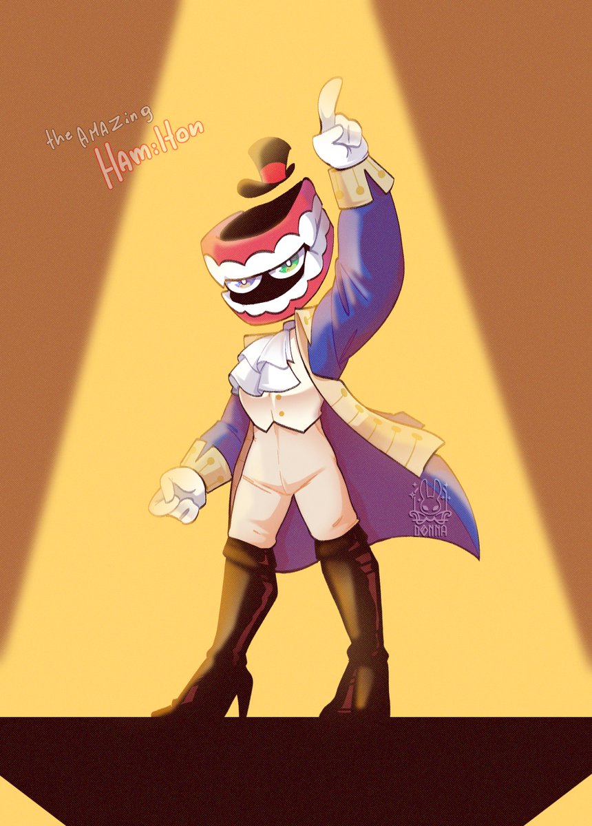 DibujoDona56243's tweet image. THE AMAZING HAMILTON! 
#hamilton #tadcaine #tadcdesigns #tadc #caine