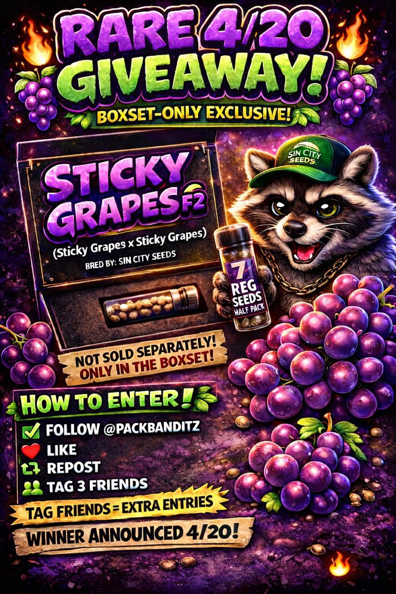 Pack Banditz Seed Bank tweet media