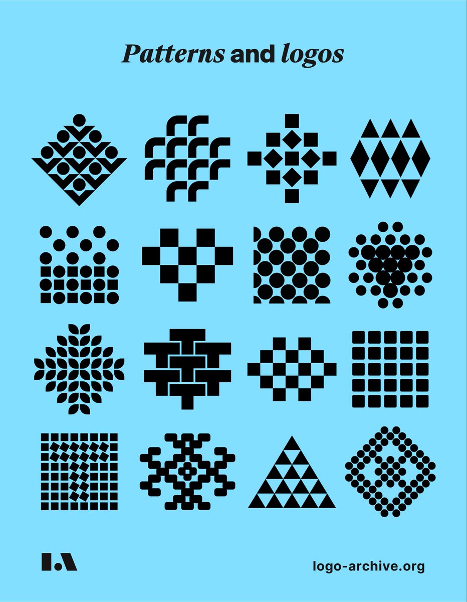 logohistories's tweet photo. Patterns in logos of the past. Discover more at https://t.co/LYunUOshio

#logos #branding #symbols #logoarchive https://t.co/OQtSdzxyGo