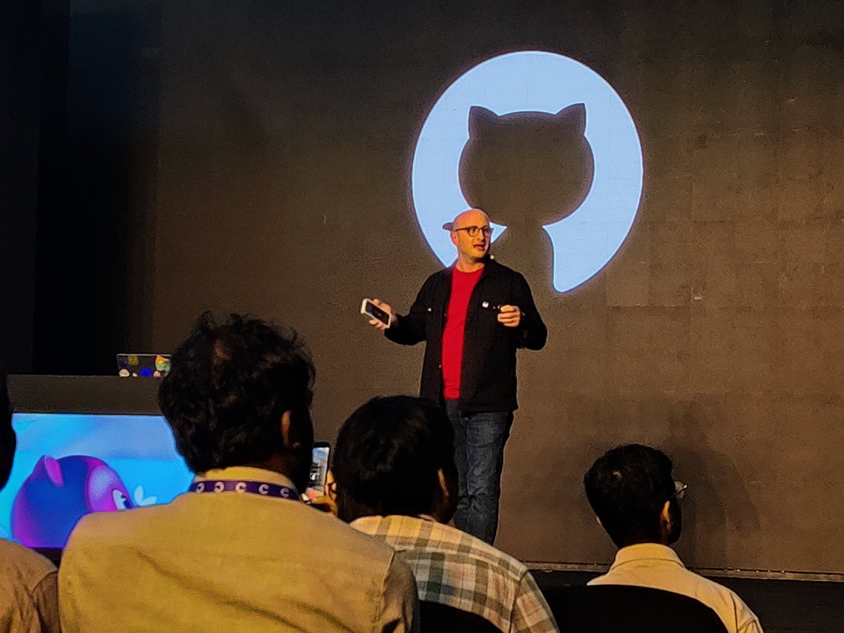 SaadIlkal239499's tweet photo. At GitHub Constellation 2026, really enjoyed Jay Parikh’s take on how AI is shaping the future of development. With GitHub Copilot CLI and Microsoft Foundry, teams will now be shipping faster than ever.
#GithubConstellation #Github #DevCommunity https://t.co/bKfiyuCxSt