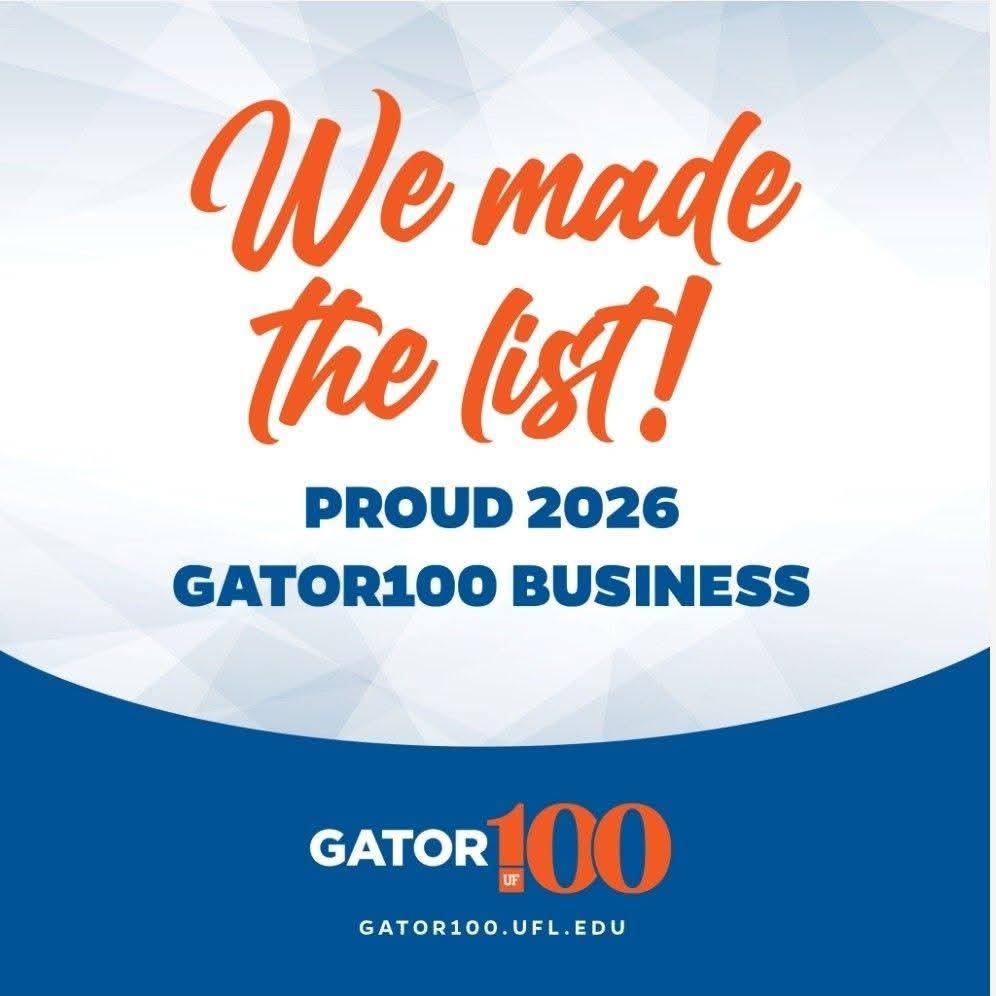 Expresscanvass's tweet photo. Honored to be named to the University of Florida Gator100. Ranked #11 this year. Proud of our team. 🐊 https://t.co/WBRmt5Mknq