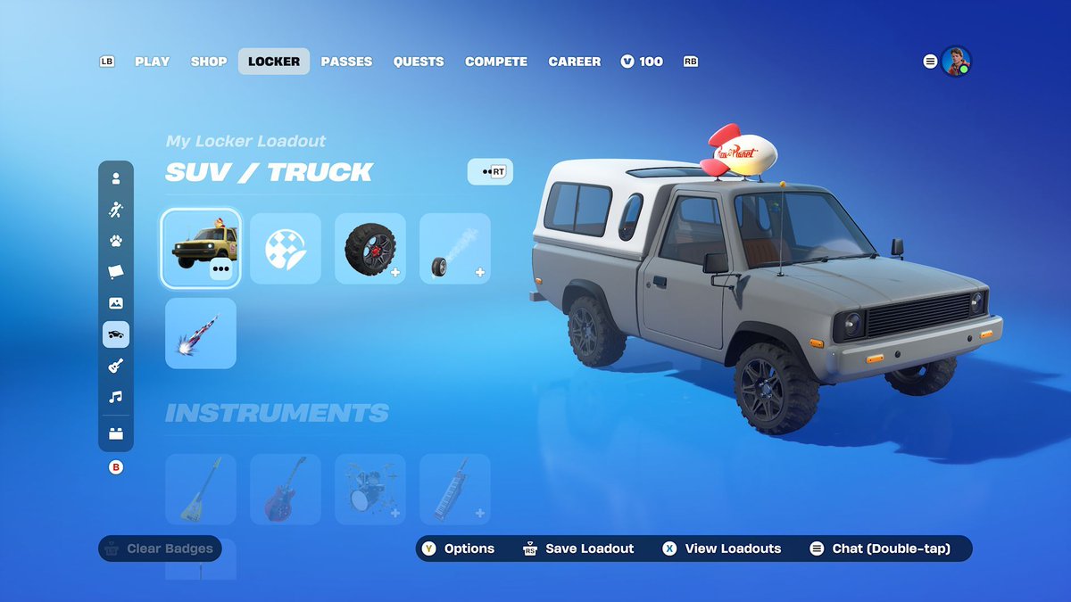 Fortnite Car Combos tweet media