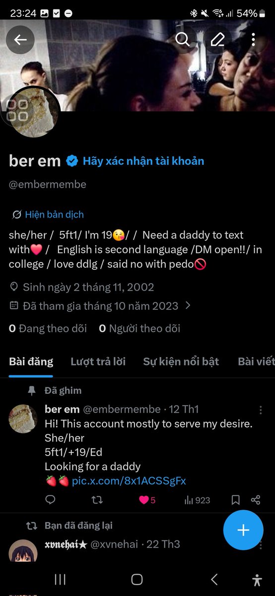 PelsDaniel50089's tweet photo. Here is my old account that got suspended, i started a fresh one today and repost less nsfw. 
Here something about me☆
♡5ft2/46kg
♡19
♡breeding kink/daddy kink/ddlg
♡have Ed
♡~~~~~~~~~~~~~~~~~~~~~~♡ https://t.co/rmGwbM9FmY