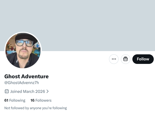 the Zak bagans anti scam page tweet media