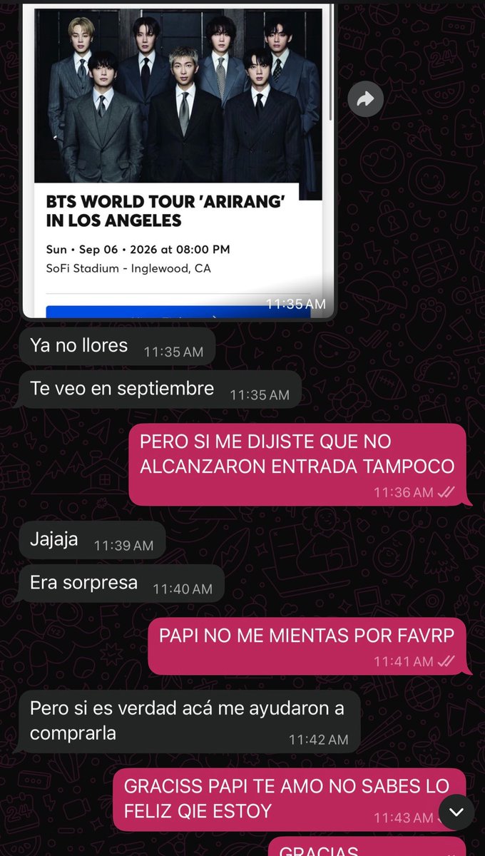 ale IS SEEING BTS tweet media