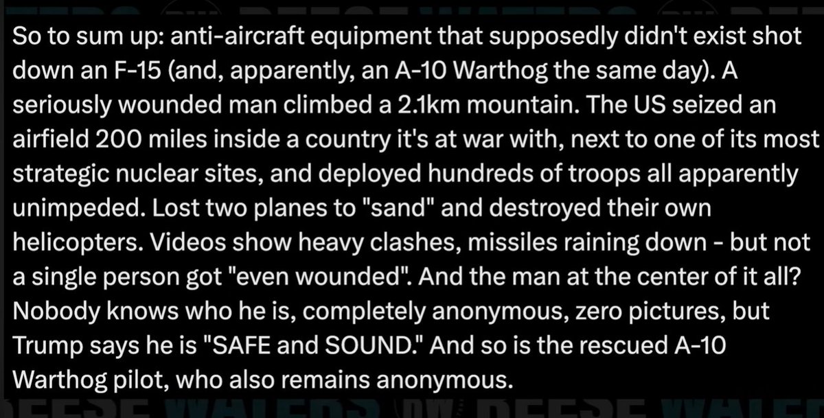 JACit_is_me's tweet photo. @SecWar We need a whole new category for storytelling for these people.  And the thing of it is y'all aren't even good at it! https://t.co/D3xw9c2dSn