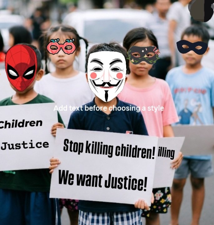 Manipur Police: Stop circulating pictures of minor victims. ✅️ 

Manipur Public: Please help stop the cold blooded murders of innocent minors. ✅️✅️✅️

#Manipur #KukiNarcoTerrorists 
#KukiEngineeredManipurViolence
📷: AI rendered image