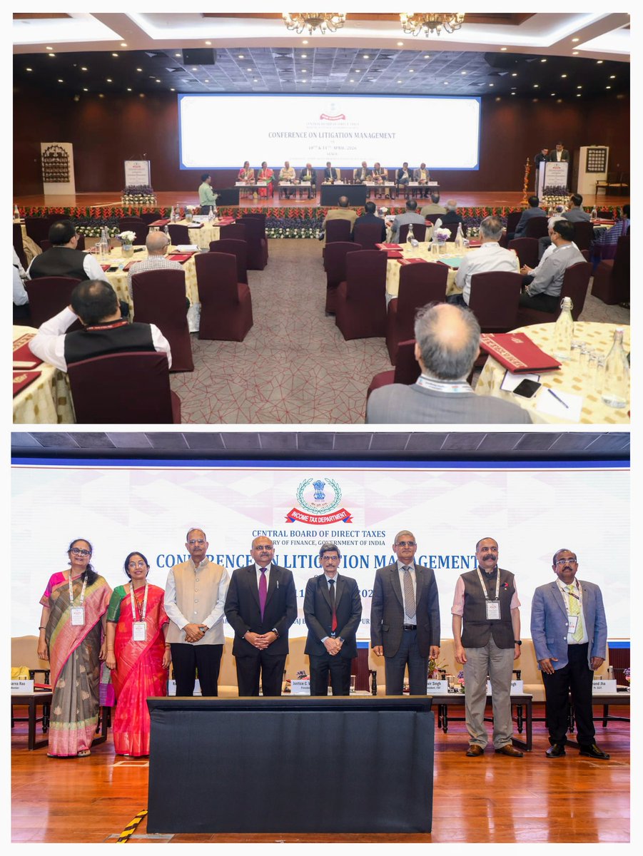 A “Conference on Litigation Management” was convened on 10 &amp; 11 April, 2026 at Sushma Swaraj Bhawan. The conference was inaugurated by Justice C.V. Bhadang (President, ITAT), chaired by Shri Ravi Agarwal, Hon’ble Chairman, CBDT, and steered by Ms Mona Singh, Member (A&amp;J), CBDT.