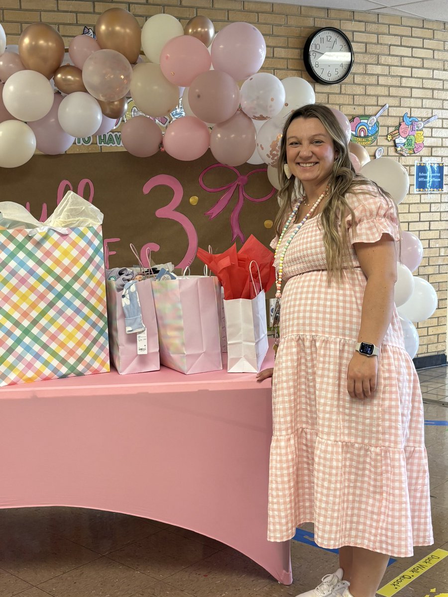 NovaLearn1's tweet photo. Our Nova family celebrated our amazing Speech Pathologist, Haley Trull. May this baby girl fill your heart and home with joy! @suptking @VivianJMCSS https://t.co/ltJeSFTTeb