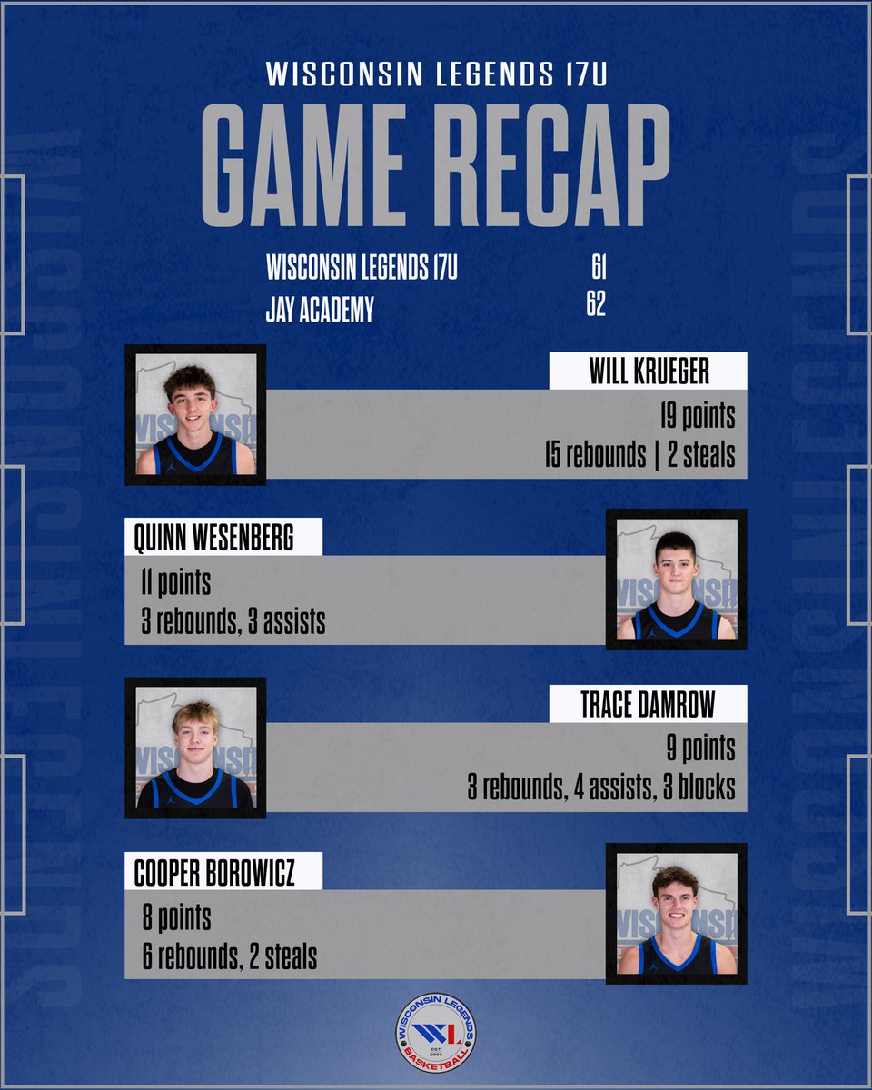 Wisconsin Legends tweet media