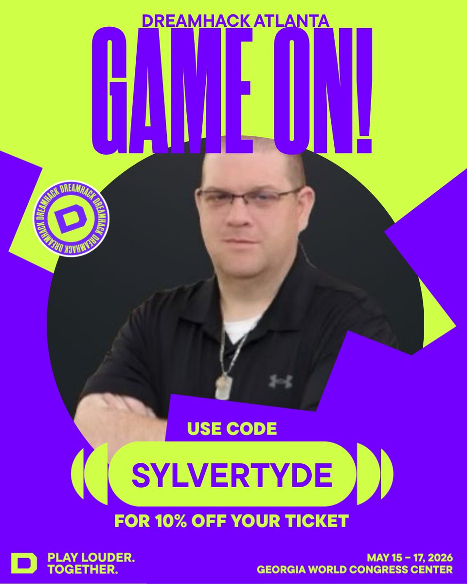 Sylvertyde 🔜 Dreamhack ATL tweet media