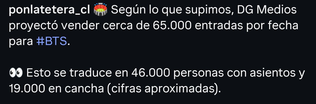 Iris⁷ 🇨🇱 ⟭⟬ Verá a BTS 14-16-17/10🔥 tweet media