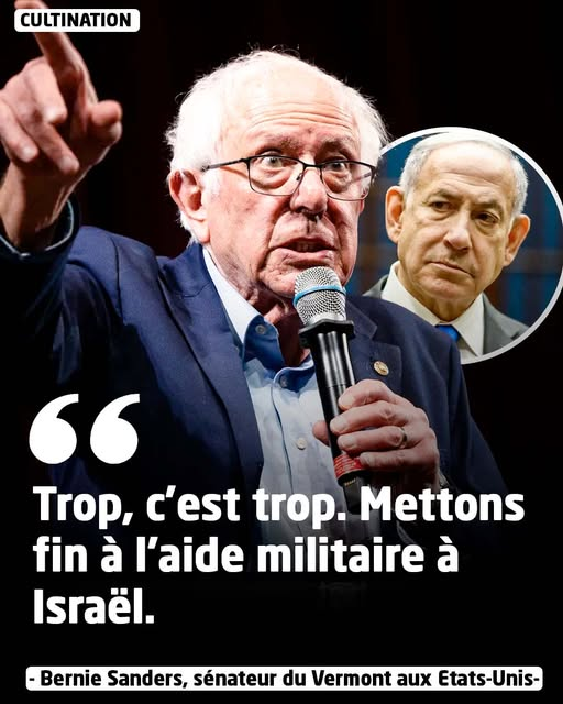 JRenardiere's tweet photo. Bernie Sanders, s’est opposé à plusieurs reprises à l’aide militaire inconditionnelle des US à Israël. Il a notamment déclaré « trop c'est trop » lors de discours au  Sénat, en réclamant la fin du financement  offensif accordé au gouvernement de Nétanyahou. https://t.co/JYuDZvEphN