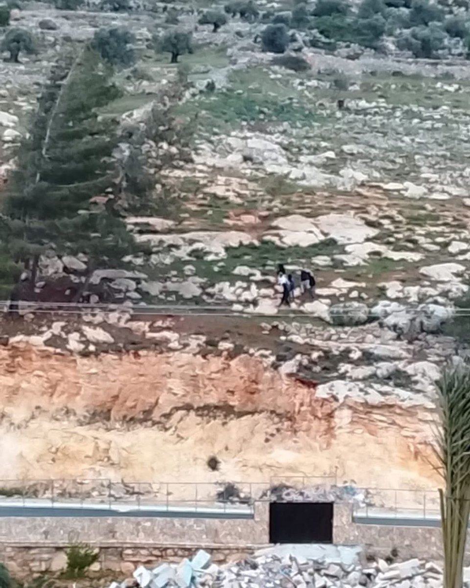 DZerox_cool's tweet image. 🔴 Today, April 11, 2026 , Local sources | 

Armed Israeli settlers fire live bullets at young Palestinians at the entrance to the town of #Deir_Jarir, northeast of #Ramallah and al-Bireh, #Cisjordania

#Gaza

『 👉🏻  t.me/ChalecosAmaril…  』