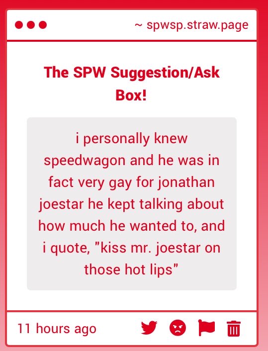Speedwagon Foundation tweet media