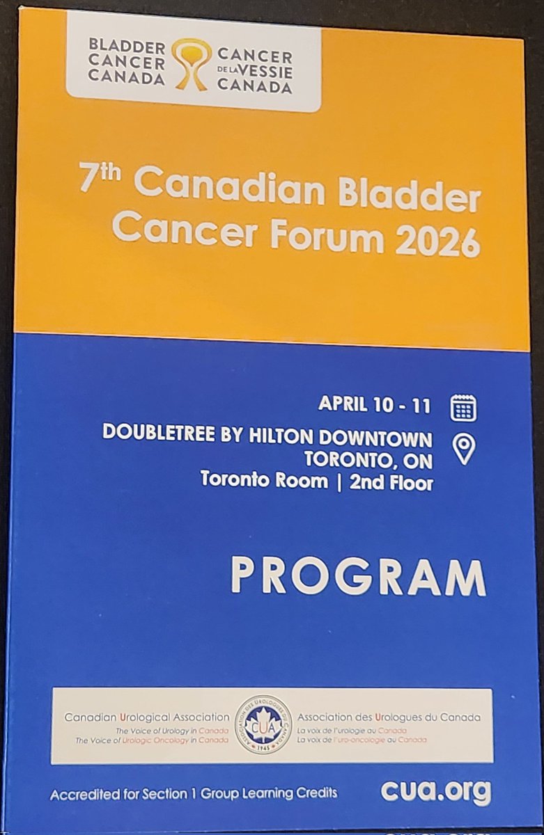 CanUrolAssoc's tweet photo. #CBCF26 experts in bladder cancer joining forces for education and research. @pcvblack @Nimira_A @GSK_UofT @BladderCa https://t.co/ko21GeTsFL