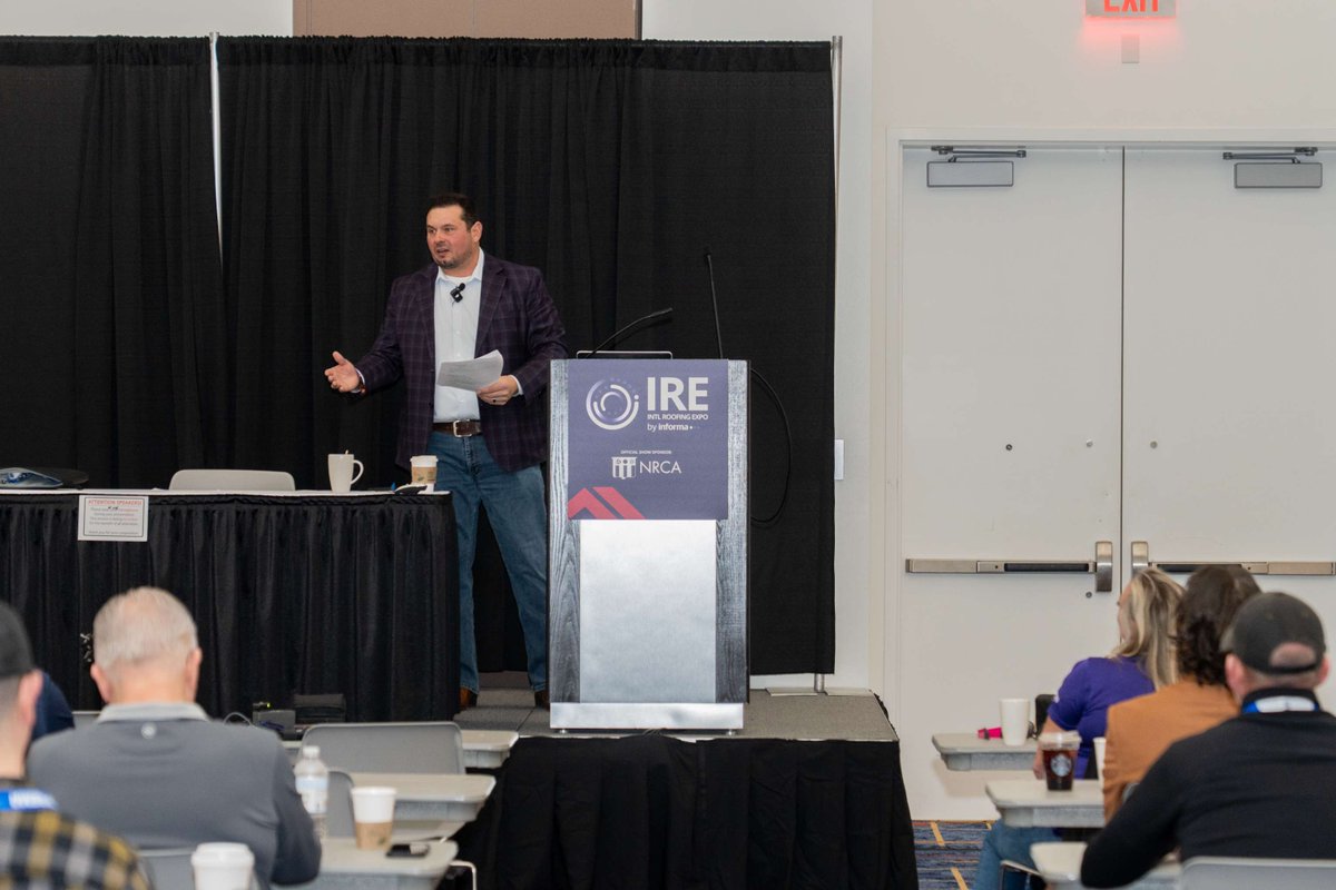 International Roofing Expo (IRE) tweet media