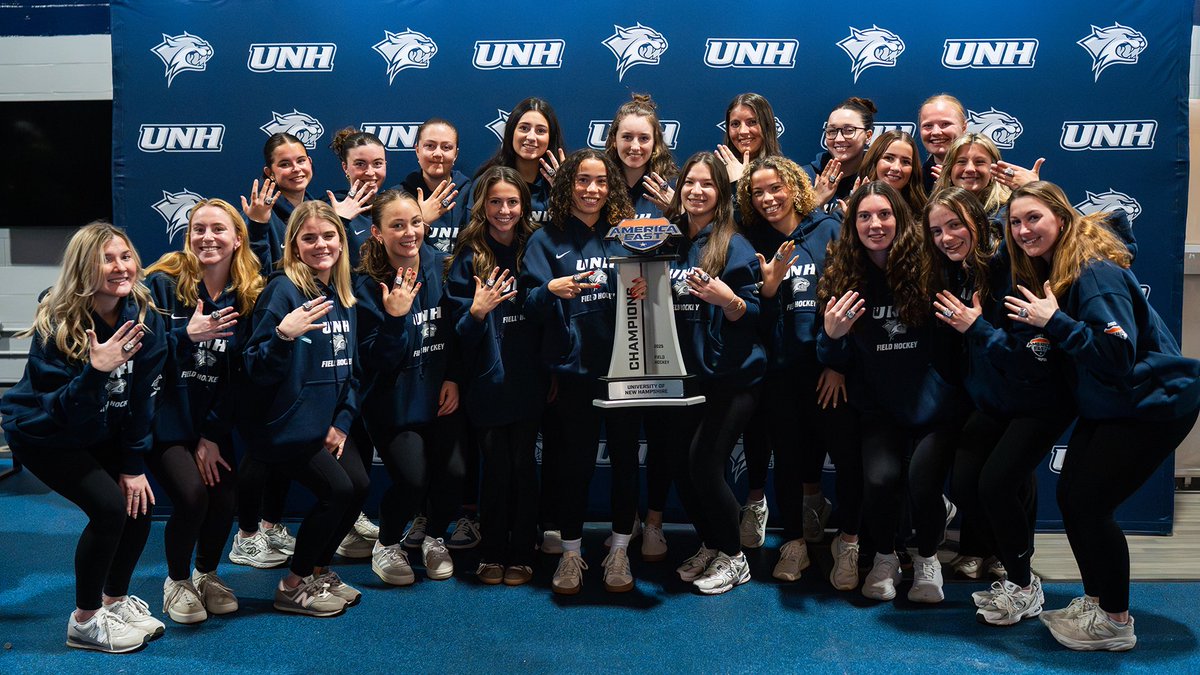 UNHfieldhockey's tweet photo. Ring szn‼️

2025 America East Champion Rings
#BeTheRoar https://t.co/olBRM2TyIw