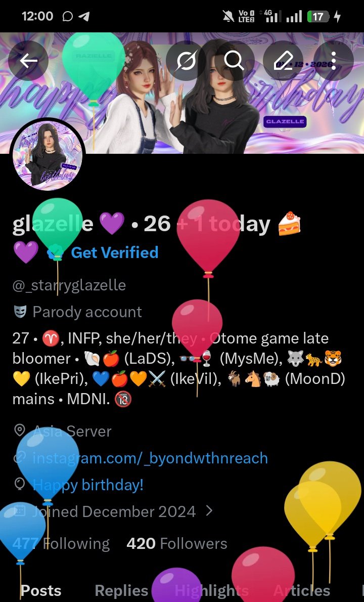 glazelle 💜 tweet media