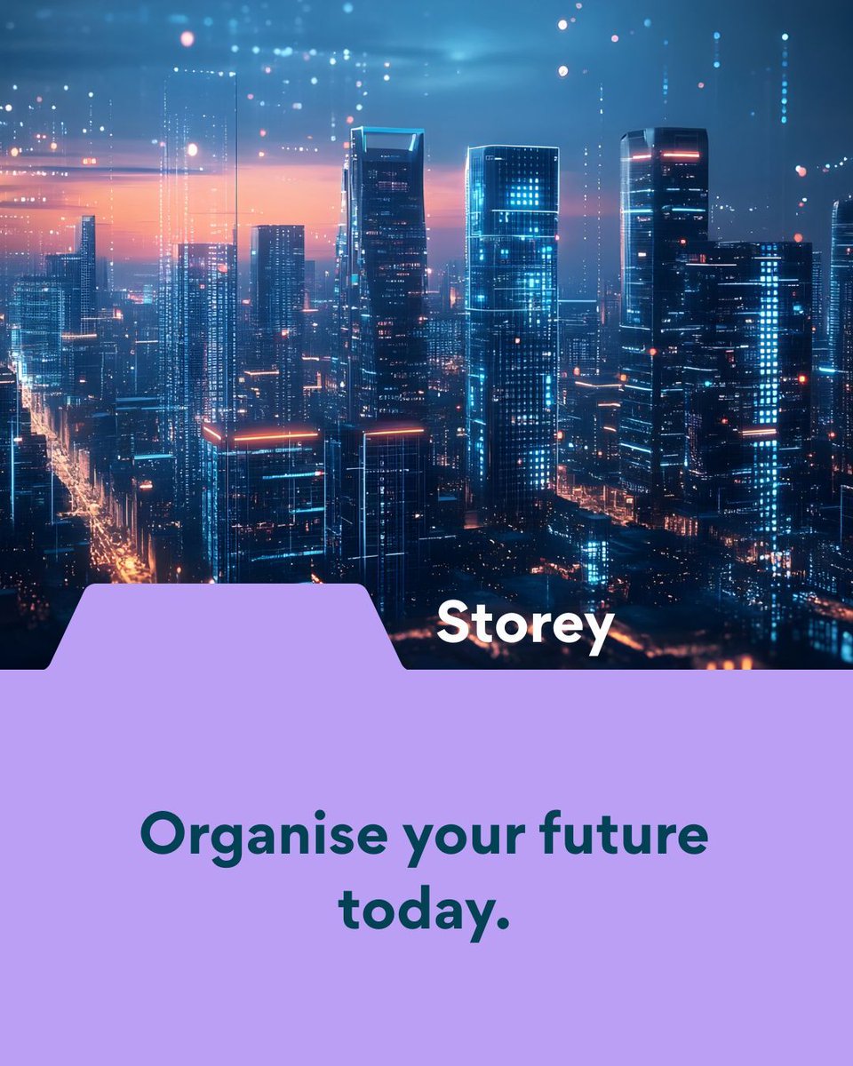 StoreyOrgUK's tweet image. Organise your future today.

#FuturePlanning #GetOrganised #LifeAdmin #Prepared #Storey
