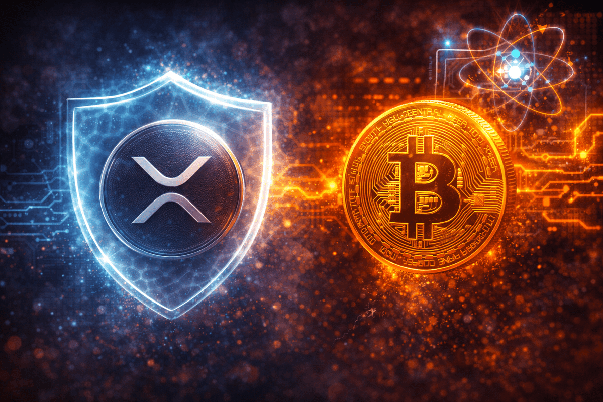 TheCrypto_BE's tweet image. ⚡ Nieuw artikel: XRP is mogelijk veiliger tegen quantumaanvallen dan Bitcoin
📈 Lezen? Ga naar: crypto.be/cryptomarkt/xr…

#cryptovaluta #cryptomunt #cryptomunten #cryptobeurs #cryptonieuws #cryptomarkt