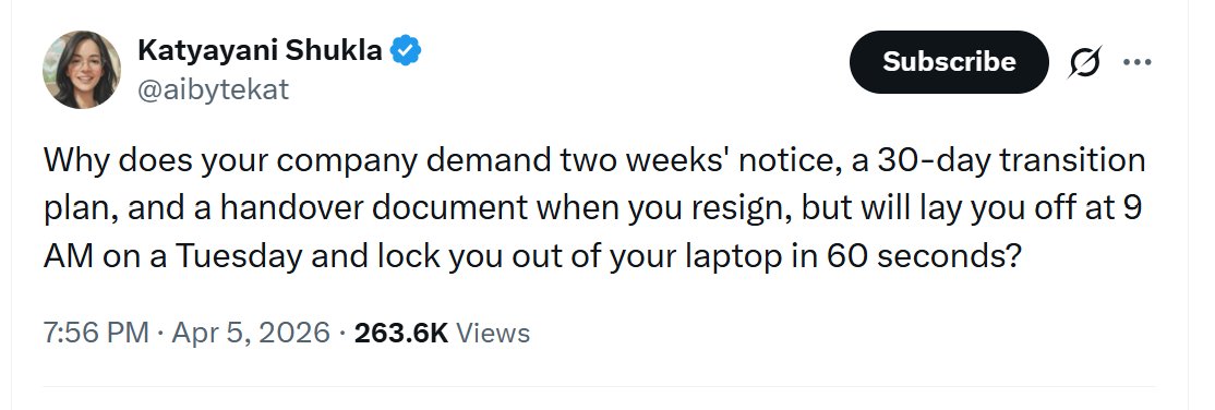 BigIdeas4SB's tweet image. Why Do Employers Demand Notice When They Fire At-Will? — Improve Your HR bit.ly/4225uQ5 #woirkplace #HR