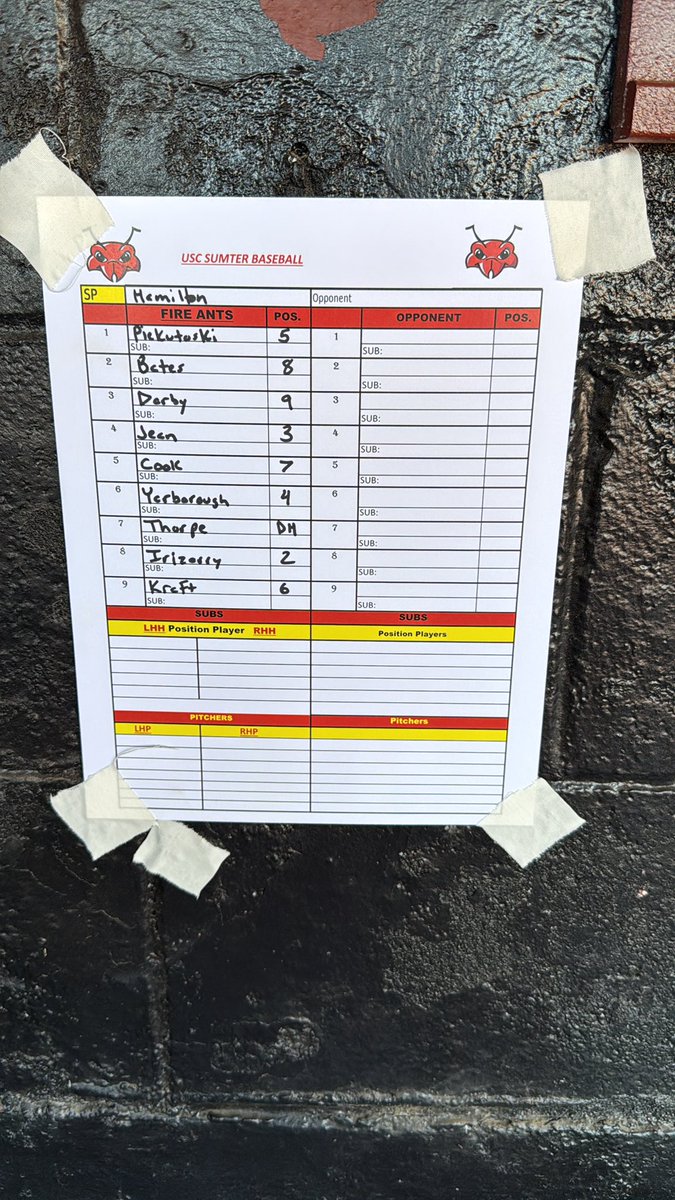 USC Sumter Baseball tweet media