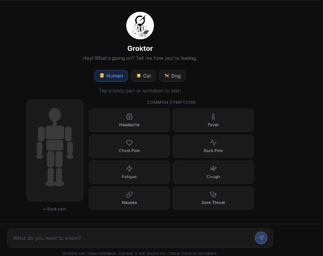 GroktorAI's tweet photo. Groktor is here to help humans and animals. He provides analysis and can assist you in your daily life, all for free.

https://t.co/sONraeor1a https://t.co/1mm1ovn7ra