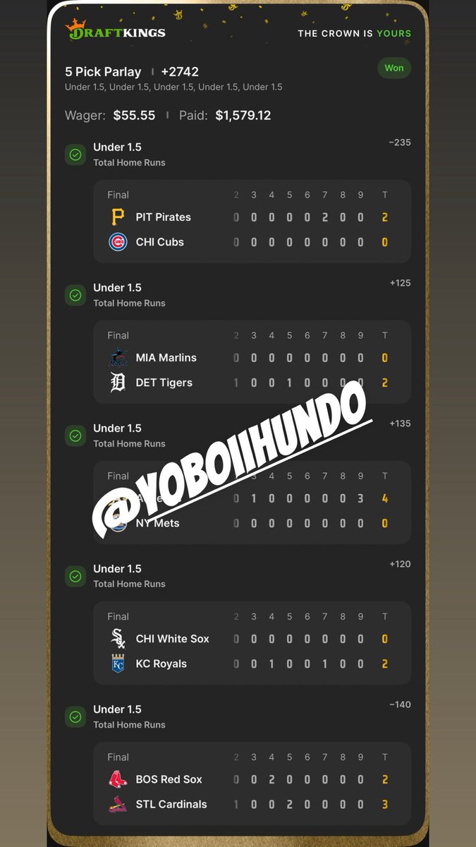 Hundo Slips 💸🙏 tweet media