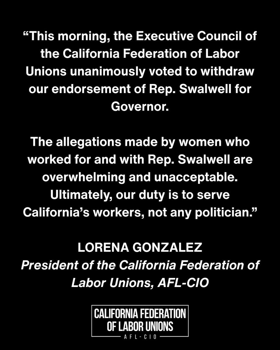 California Federation of Labor Unions tweet media