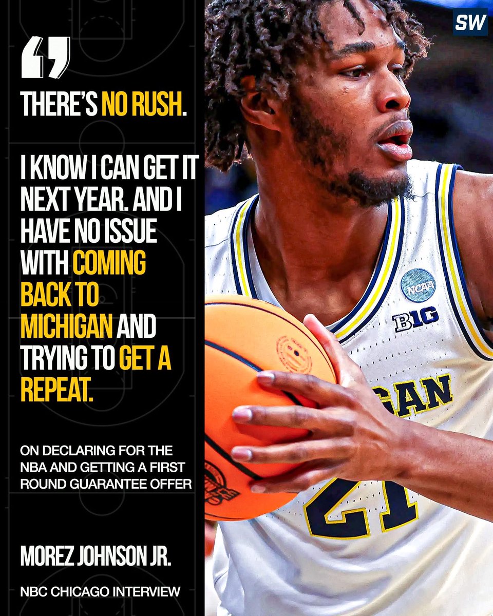 harmondm81's tweet photo. This would be huge.  “Those who stay”
#GoBlue https://t.co/hzTR9vsKYK