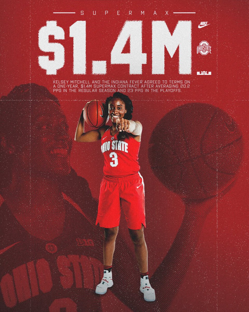 OhioStateWBB's tweet image. Kelsey Super-Max Mitchell 🌰

#GoBucks | #DevelopedHere