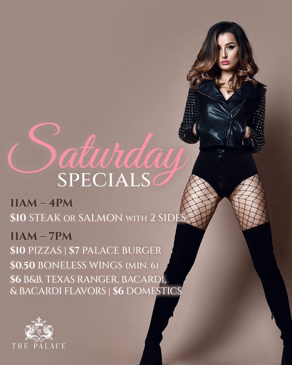 thepalace210's tweet image. It's the weekend! Come celebrate with us!

monkeylink.co/71ccd6
#ThePalaceMensClub #GentlemensClub #Entertainers #Weekend #Drinks #SaturdaySpecials