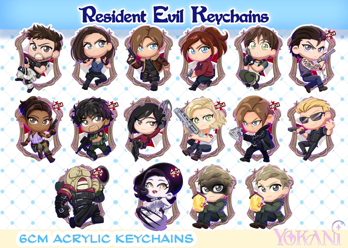 Spring Resident Evil Collection is launched! lots of stuff