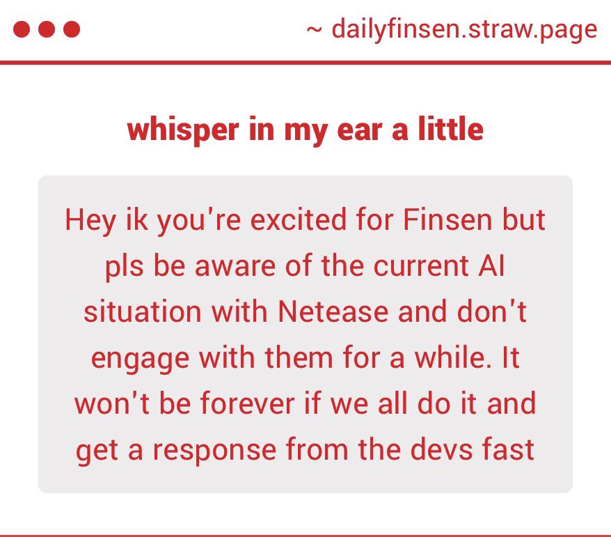 daily finsen 🦷 (12 days till release) tweet media