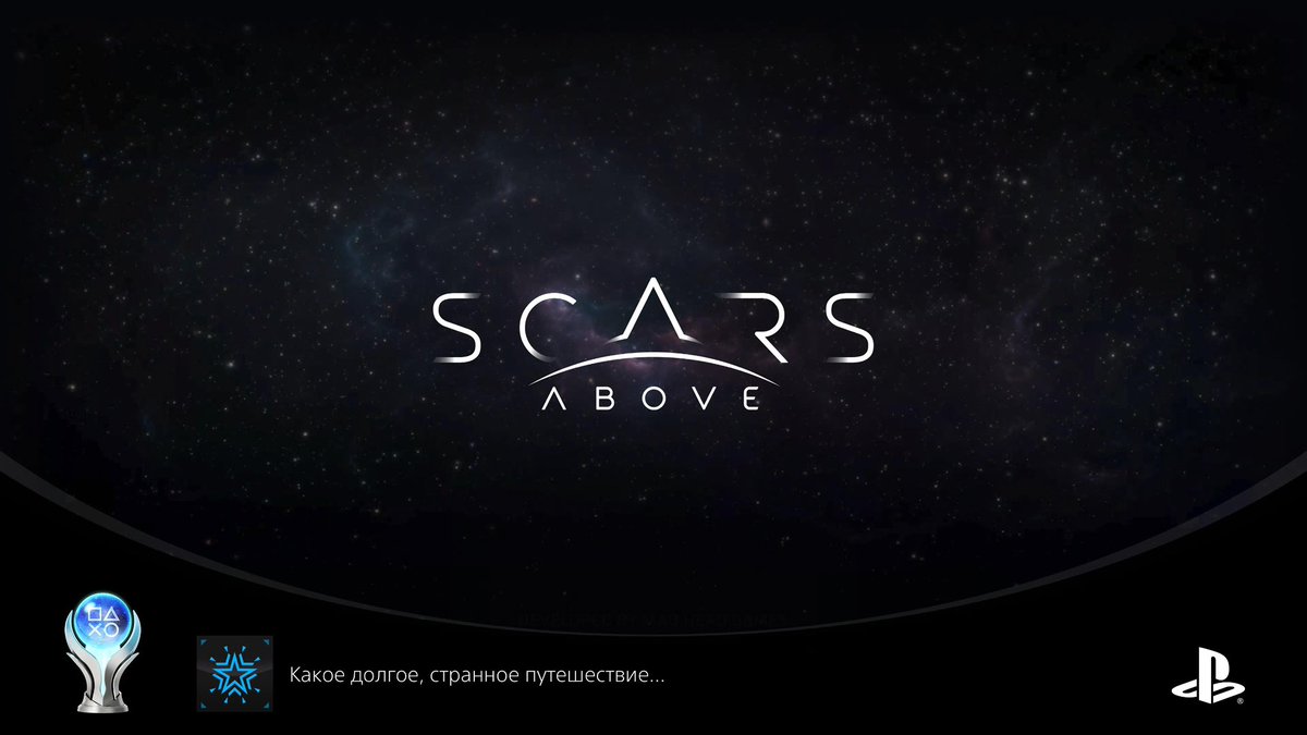 Just_Mironoff's tweet photo. Не юбилейная Platinum #59 🏆 и очень неожиданная. Scars Above. #PlayStationTrophy https://t.co/QcJ4YX37cH