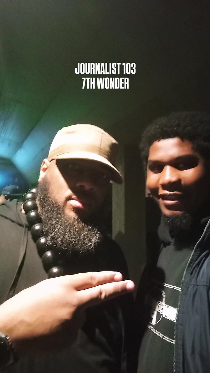 From listening to "Gas Mask" álbum from The Left to seeing it live.
Real hip hop, no filters.
Honored to connect with one of the minds behind The Left, Journalist 103.”