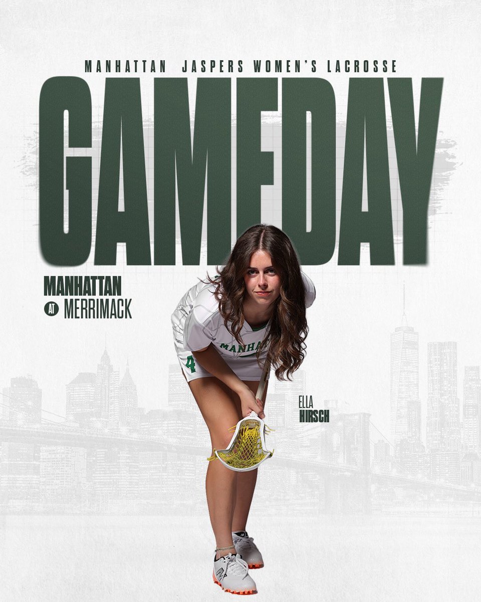 ManhattanWLax's tweet photo. 𝐎𝐧𝐞 𝐌𝐨𝐫𝐞 𝐓𝐢𝐦𝐞 𝐀𝐰𝐚𝐲 𝐅𝐫𝐨𝐦 𝐇𝐨𝐦𝐞 ‼️

🆚: Merrimack
📍: Duane Stadium
🕒: 3 PM
💻: https://t.co/oYSQQEIxDR
📊: https://t.co/89g1b6qanV

#GoJaspers | #JsUp 🟢⚪️ https://t.co/YLW6OIvZv5