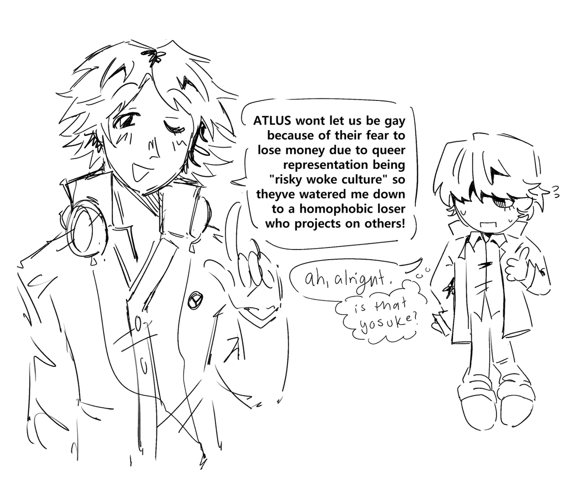 dearakechi's tweet image. I always think of this
#souyo #p4g